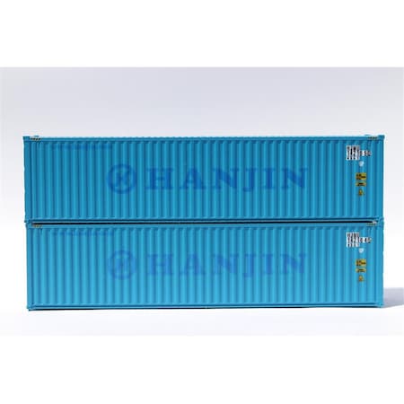 Jacksonville Terminal 40 ft. N Scale Seaco High Cube Model Container, 2PK JTC405178